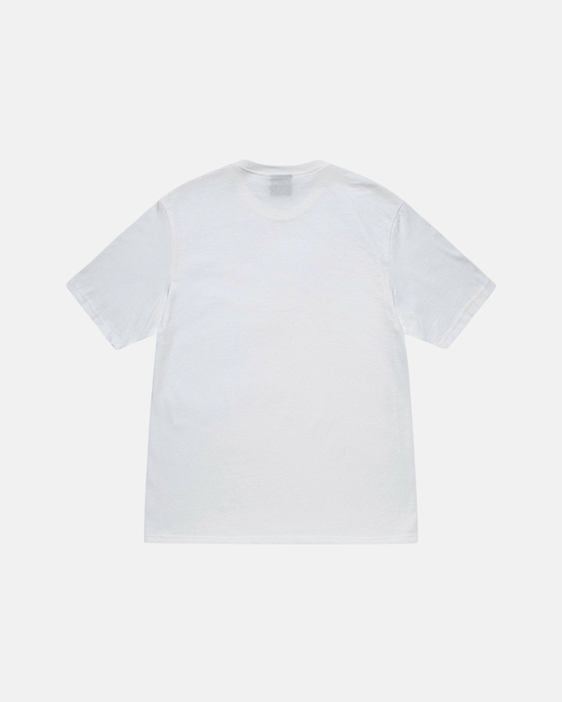 Stussy Ladybug Men's T Shirts White | IL0000234