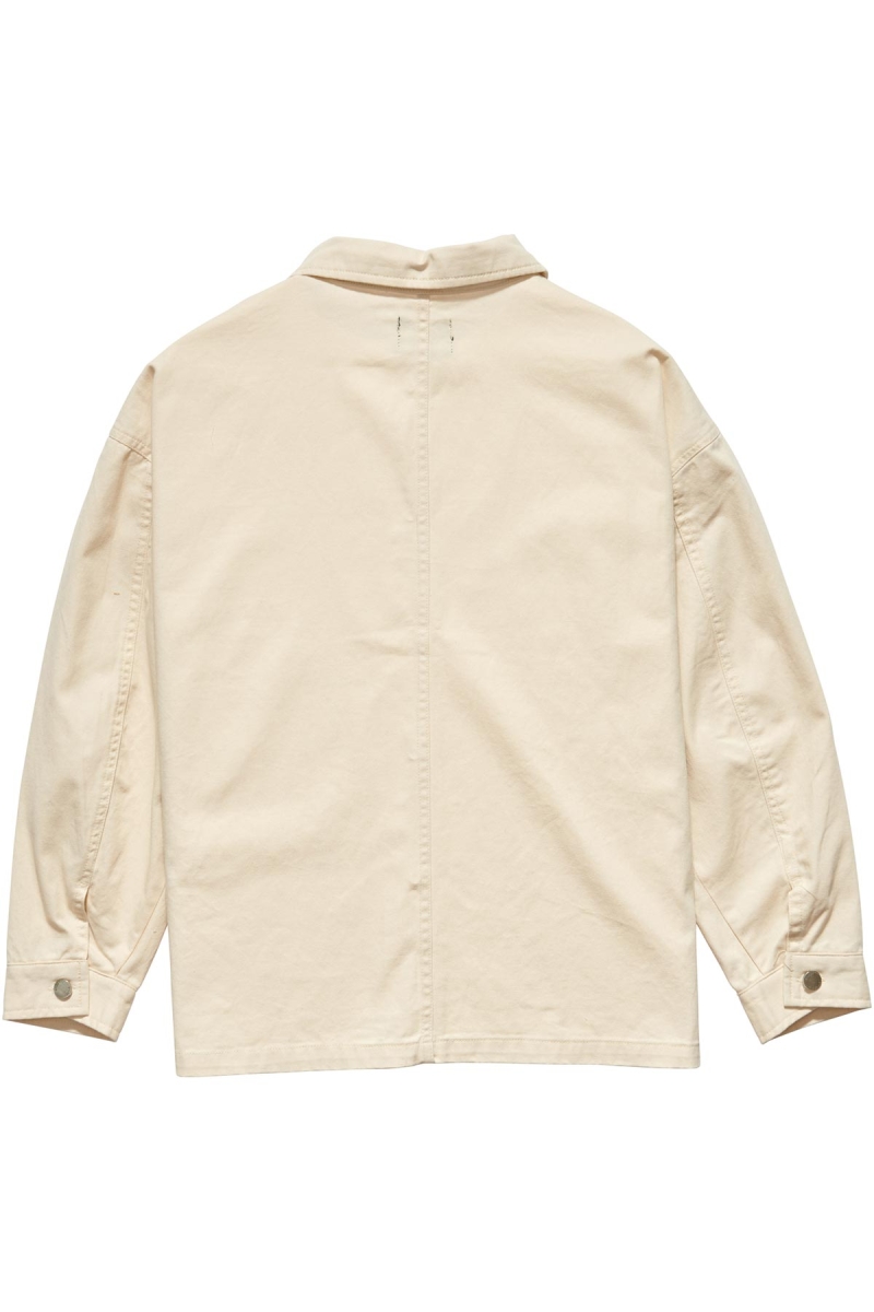 Stussy Lawrence Workwear Women's Jackets White | IL0000351