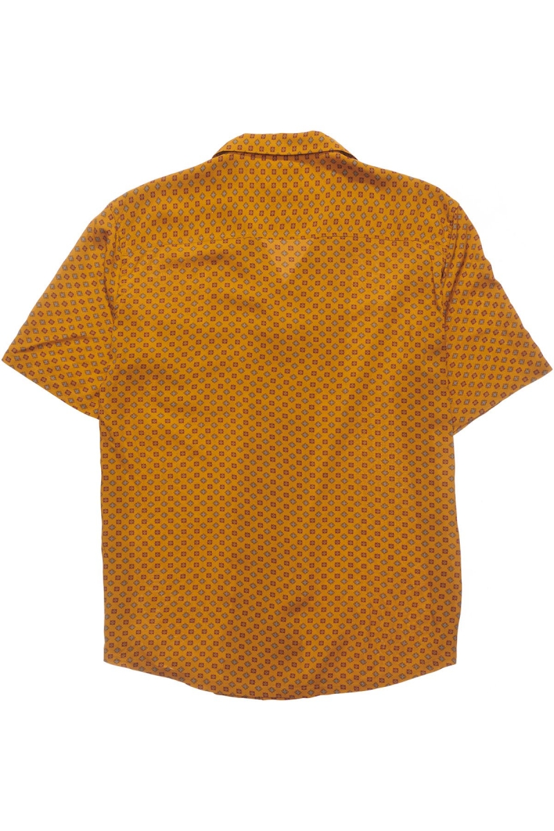 Stussy Liberty SS Men's Shirts Brown | IL0000317