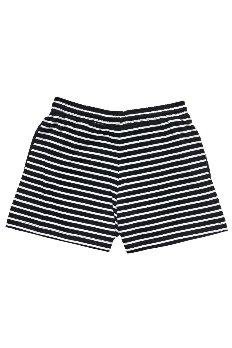 Stussy Linley High Wasted Short Women's Shorts Black | IL0000649