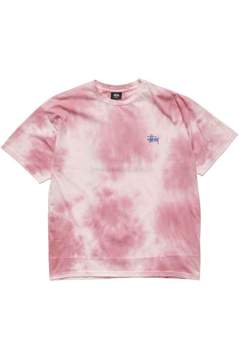 Stussy Marble BF Tee Women\'s Sportswear Pink | IL0000776