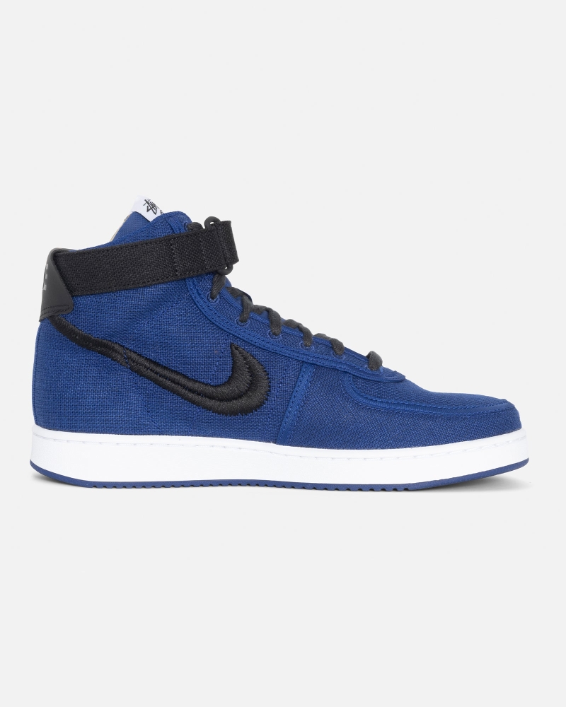 Stussy & Nike Vandal Hi Unisex Shoes Blue | IL0000613