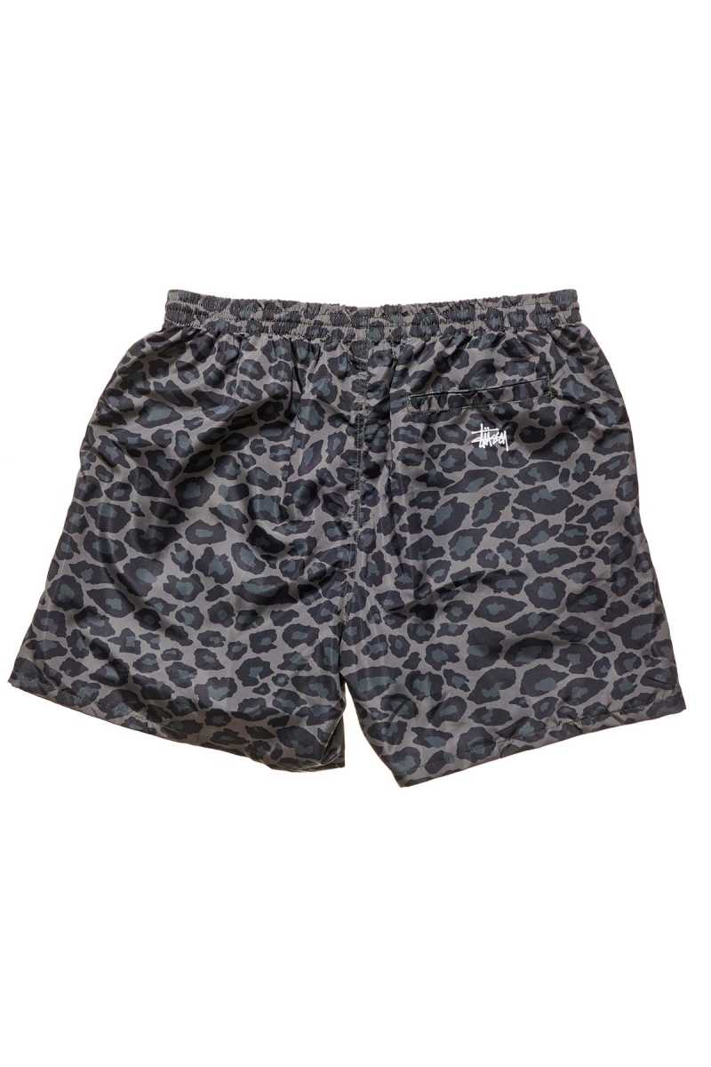 Stussy Nylon Big Beach Men's Shorts Black | IL0000653