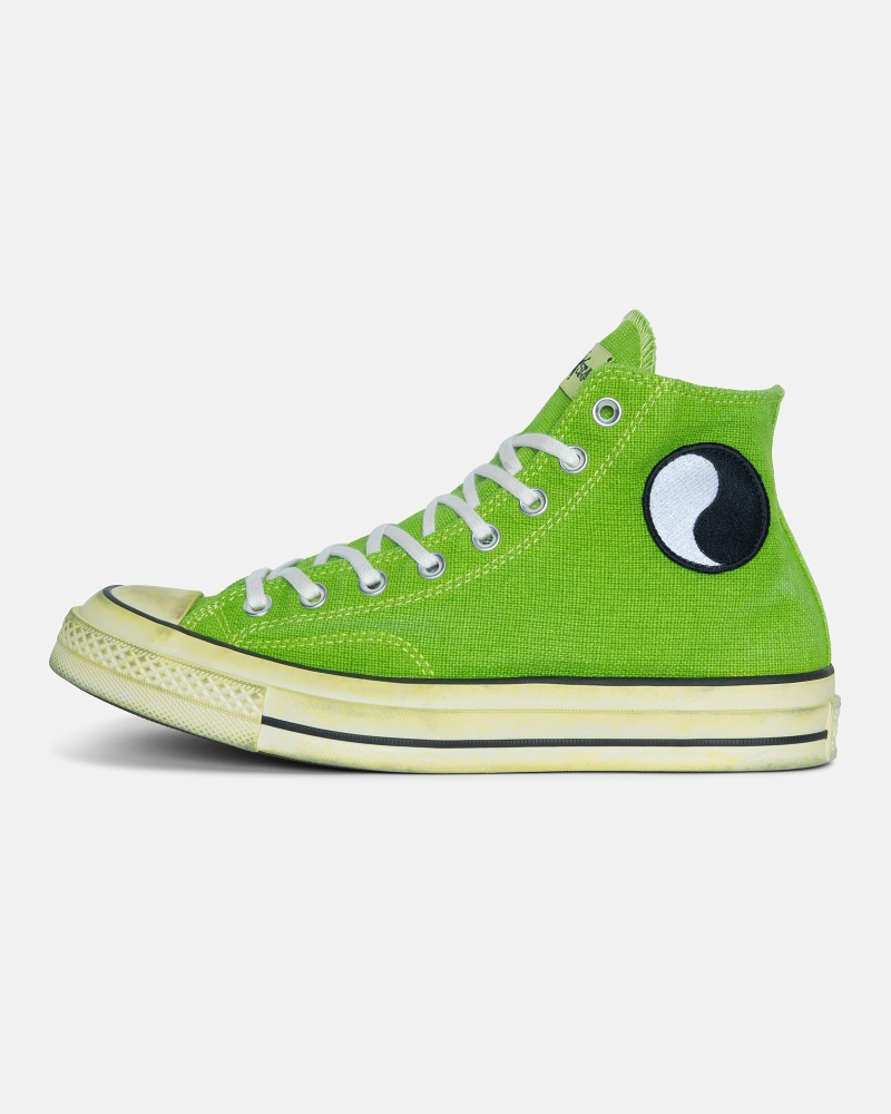 Stussy & Our Legacy Work Shop Converse Unisex Shoes Green | IL0000616