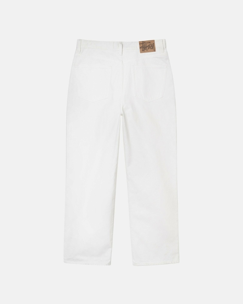 Stussy Overdyed Classic Men's Jeans Beige | IL0000524