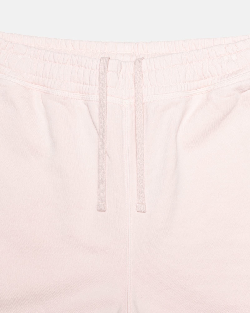 Stussy Overdyed Stock Logo Men's Shorts Pink | IL0000658