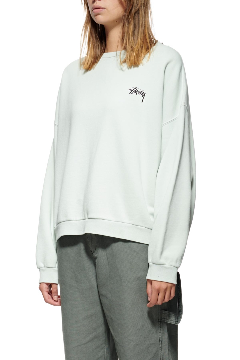 Stussy Parkway OS Crew Women's Sportswear Grey | IL0000778