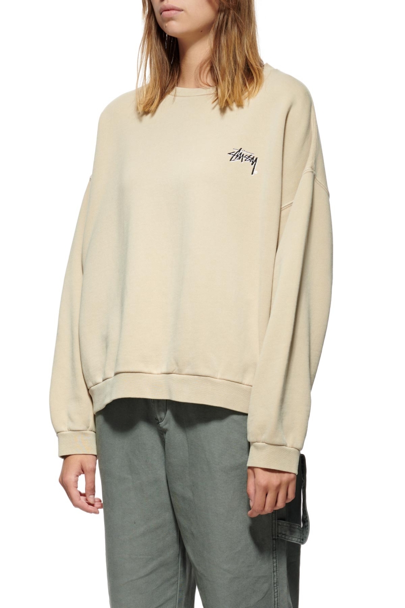 Stussy Parkway OS Crew Women's Sportswear Orange | IL0000779