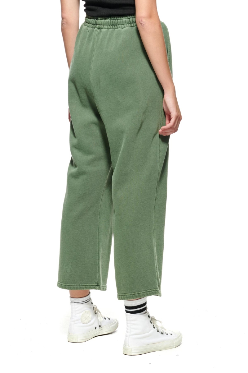 Stussy Parkway Trackpant Women's Track Pants Green | IL0000992