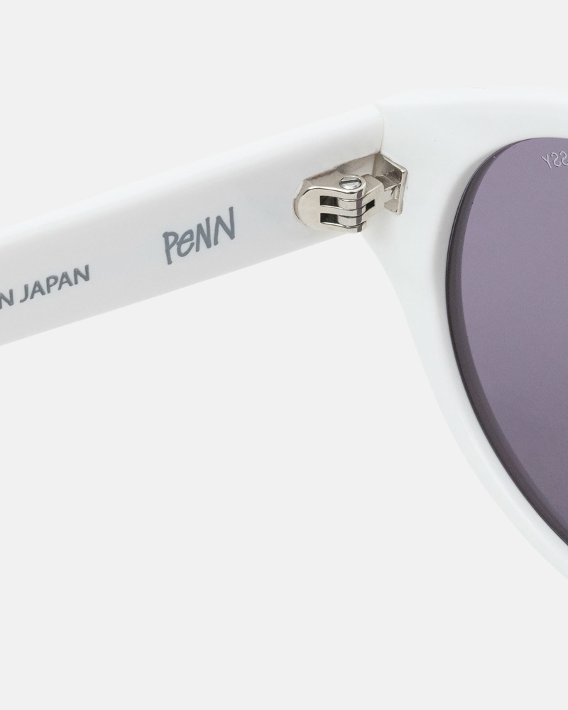 Stussy Penn Men's Sunglasses Bone | IL0000810