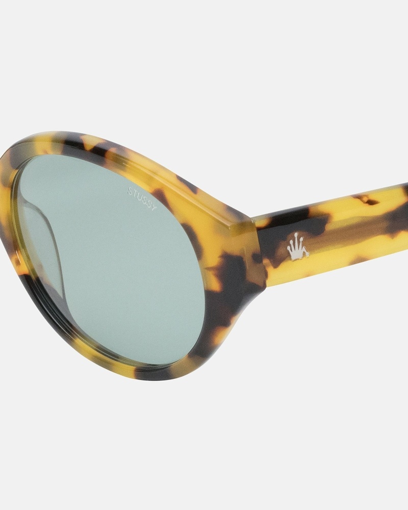 Stussy Penn Men's Sunglasses Tortoise | IL0000809