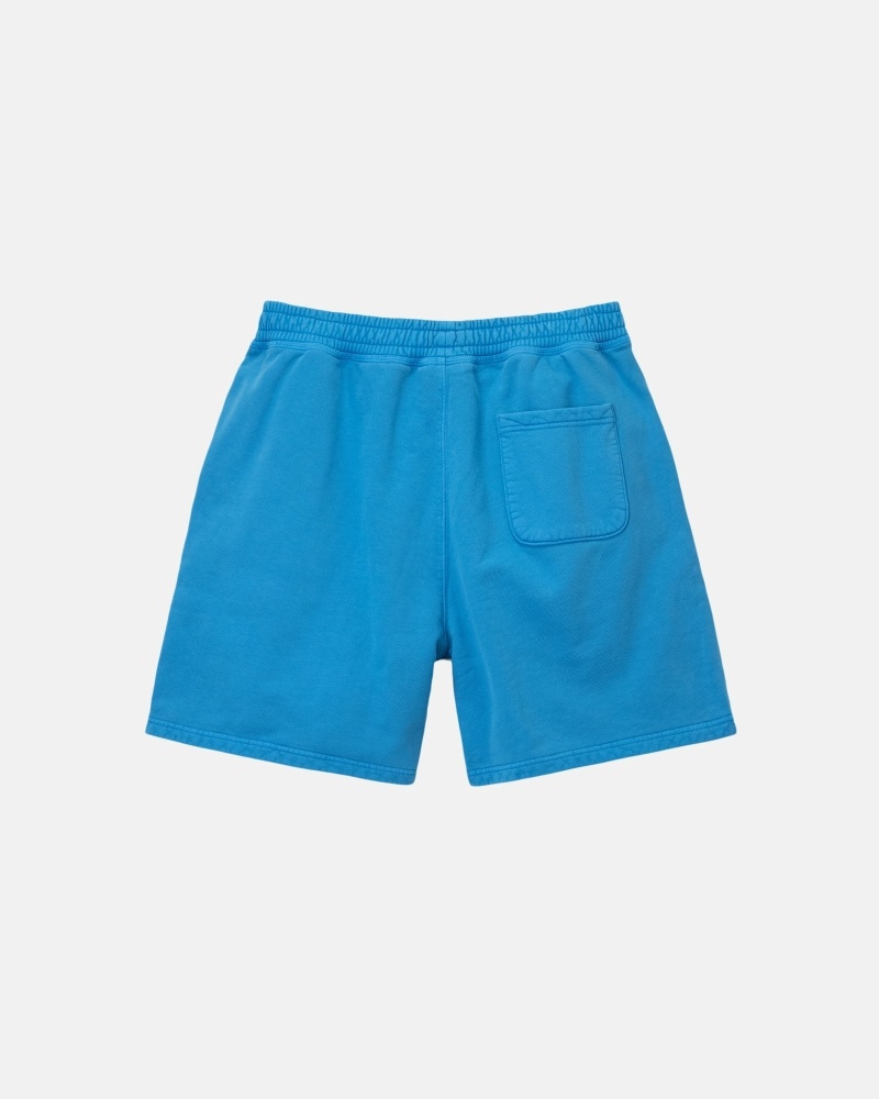 Stussy Pigment Dyed Men's Shorts Blue | IL0000668