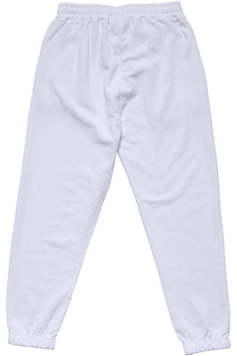 Stussy Player Trackpant Women's Track Pants White | IL0000995