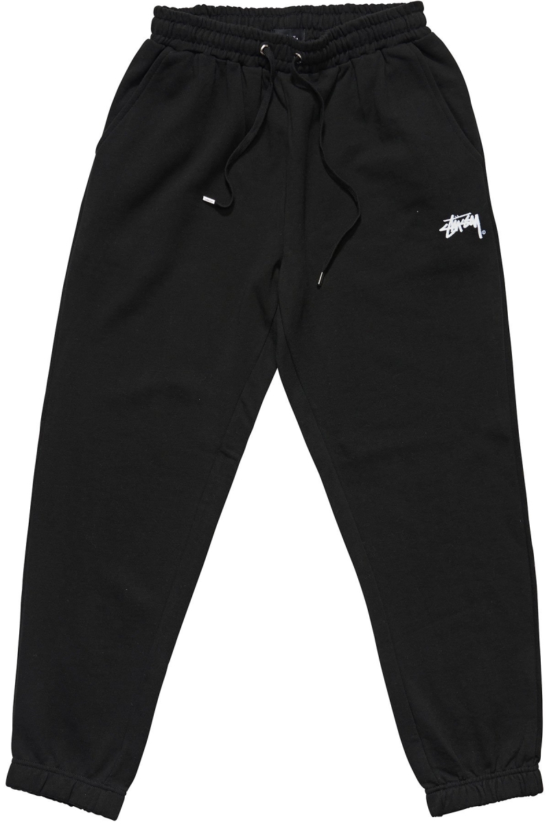 Stussy Player Trackpant Women\'s Track Pants Black | IL0000996