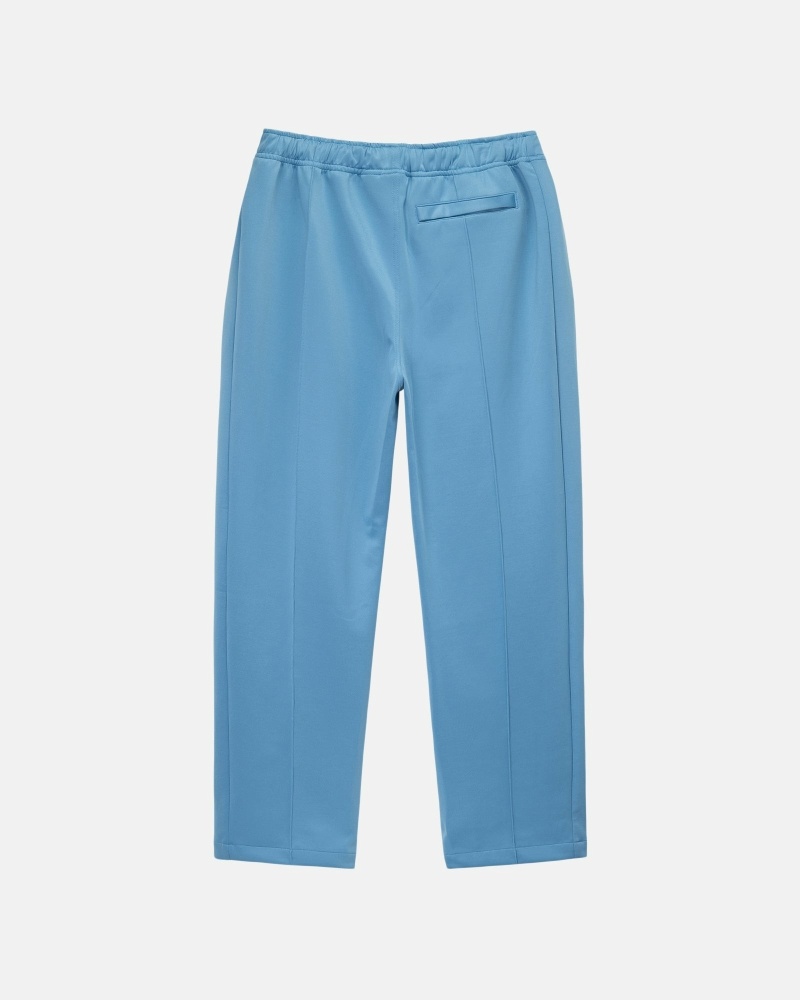 Stussy Poly Men's Track Pants Blue | IL0001000