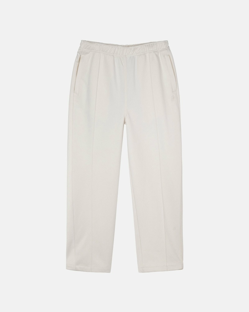 Stussy Poly Men\'s Track Pants White | IL0000998