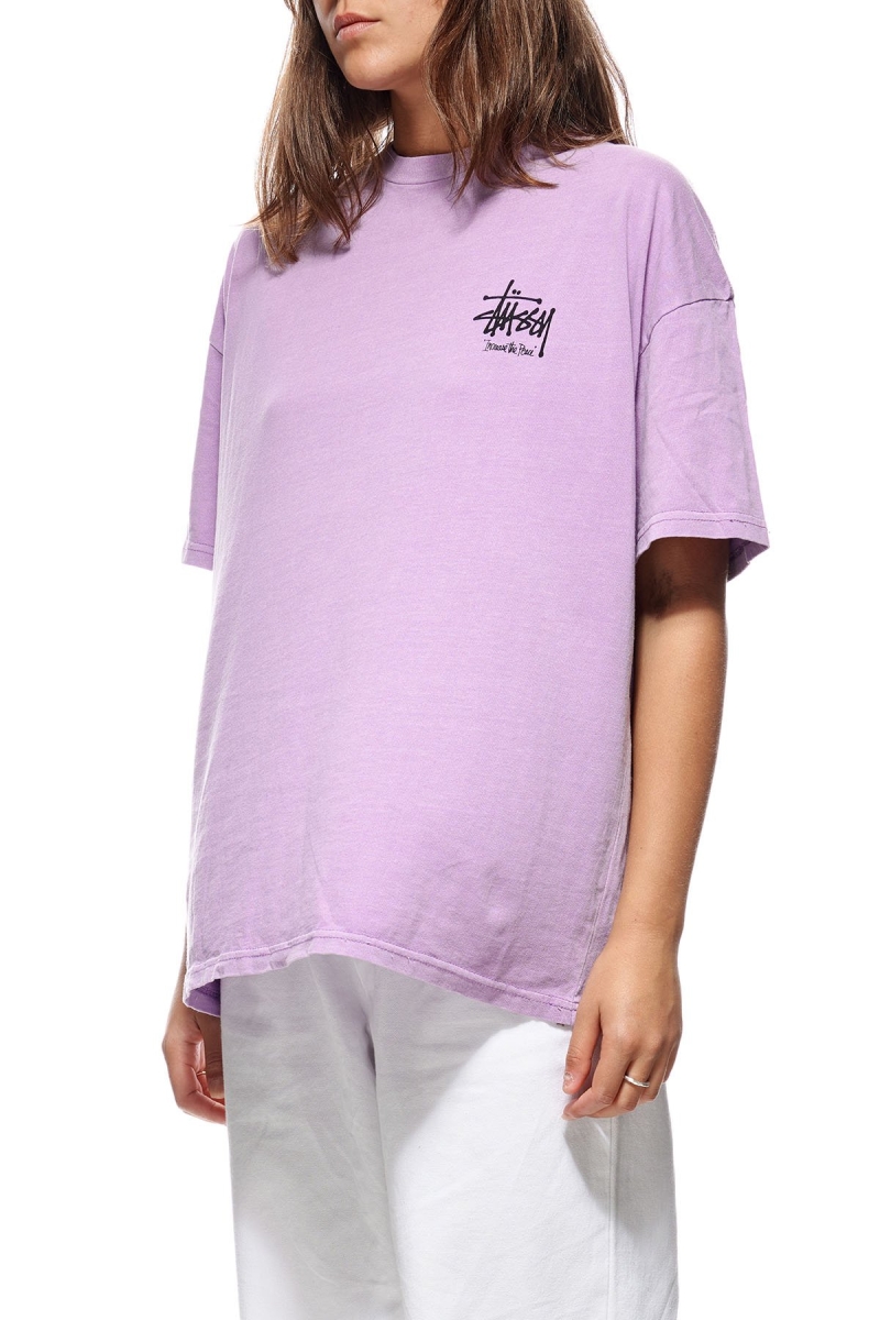 Stussy Regal Relaxed Women's T Shirts Red | IL0000258