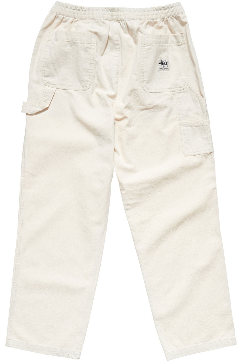 Stussy Richard Carpenter Men's Pants White | IL0000583