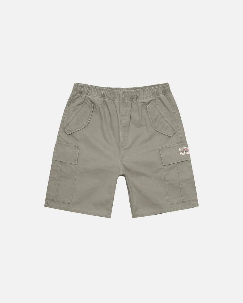 Stussy Ripstop Cargo Men\'s Shorts Olive | IL0000670