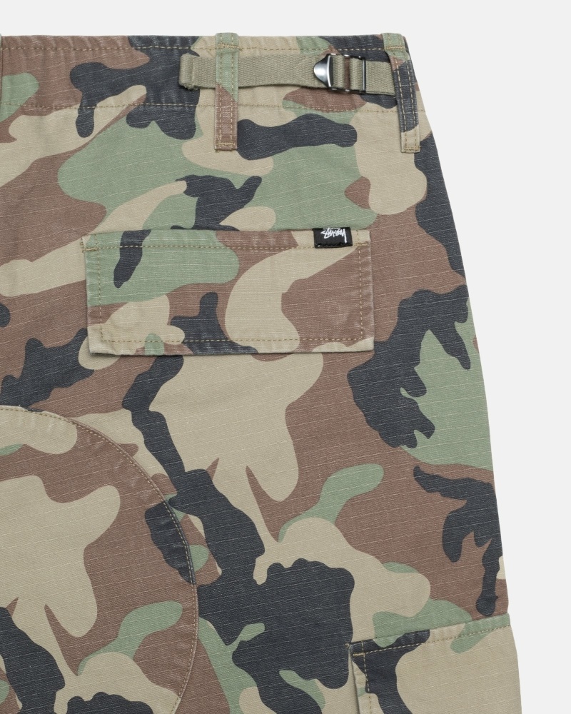 Stussy Ripstop Surplus Men's Cargo Pants Camo | IL0000589