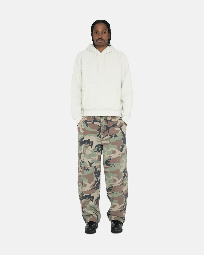 Stussy Ripstop Surplus Men's Cargo Pants Camo | IL0000589