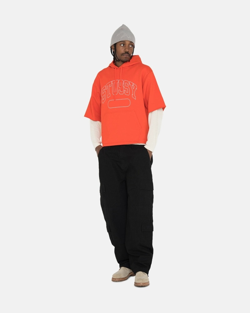 Stussy Ripstop Surplus Men's Cargo Pants Black | IL0000590