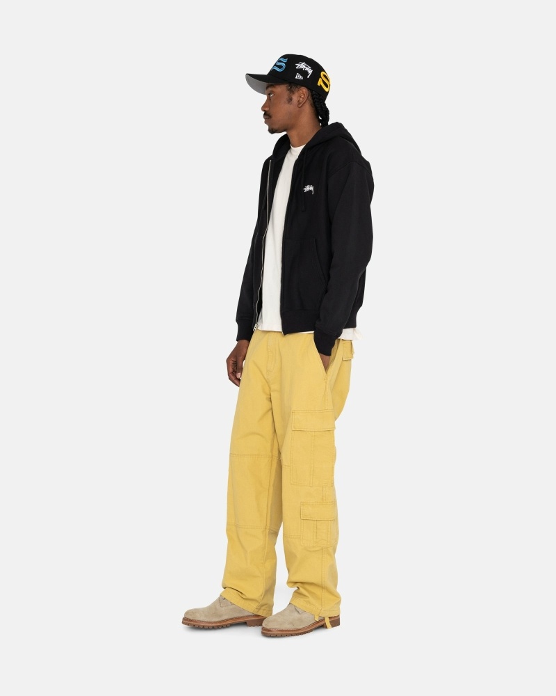 Stussy Ripstop Surplus Men's Cargo Pants Yellow | IL0000592