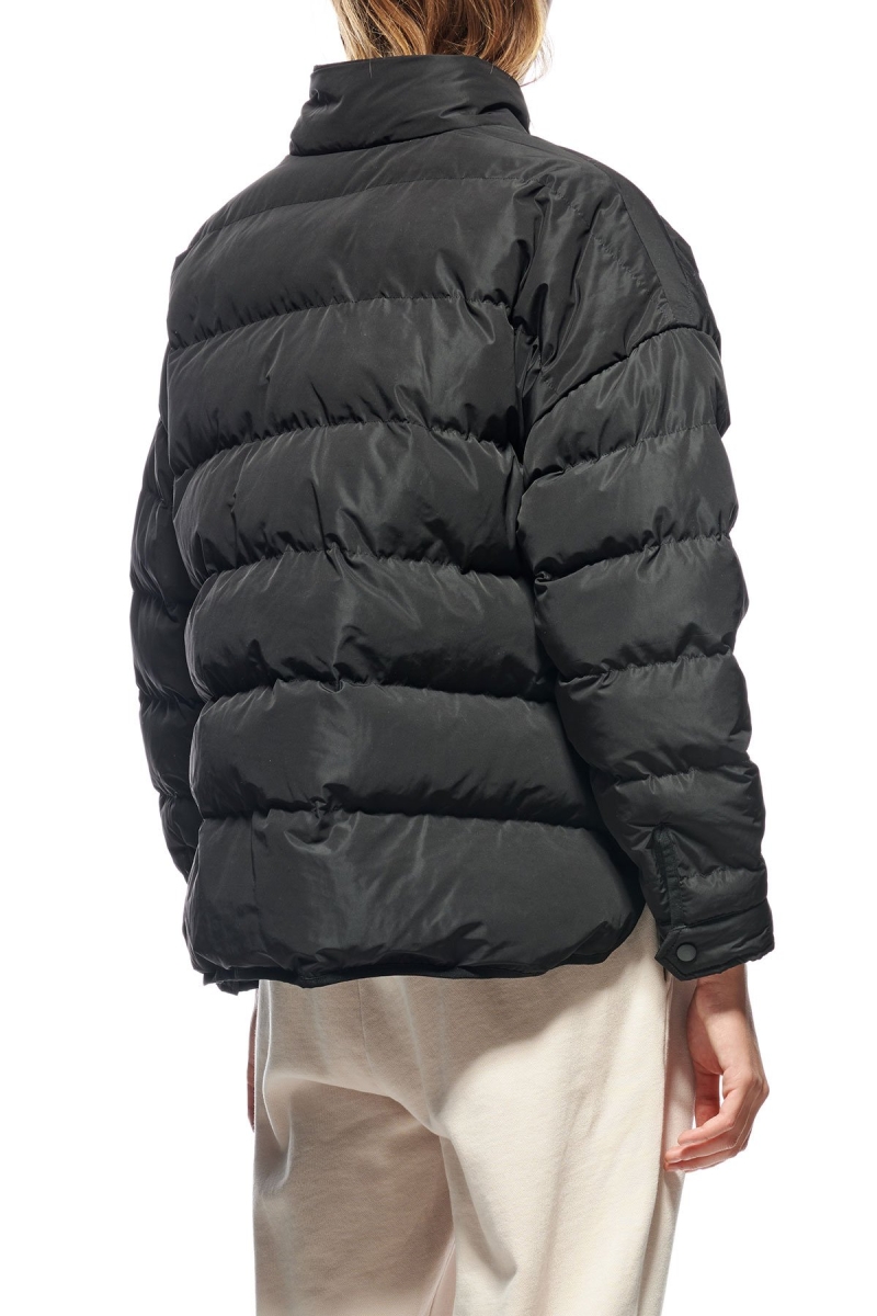 Stussy River Lightweight Puffa Women's Jackets Black | IL0000353