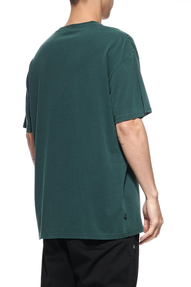 Stussy Shadow Stock SS Men's T Shirts Green | IL0000266