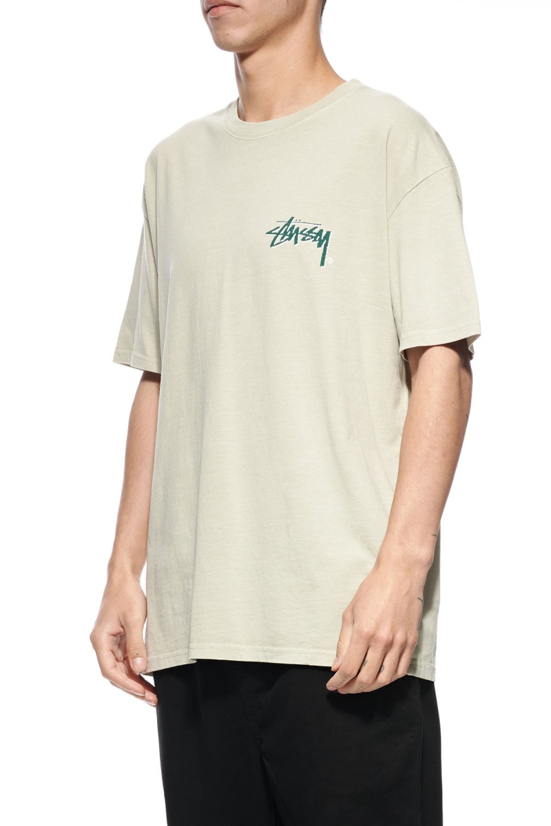 Stussy Shadow Stock SS Men's T Shirts White | IL0000262