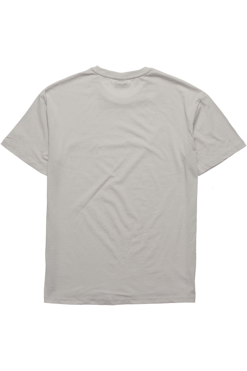 Stussy Solid Stock International SS Men's T Shirts Grey | IL0000267