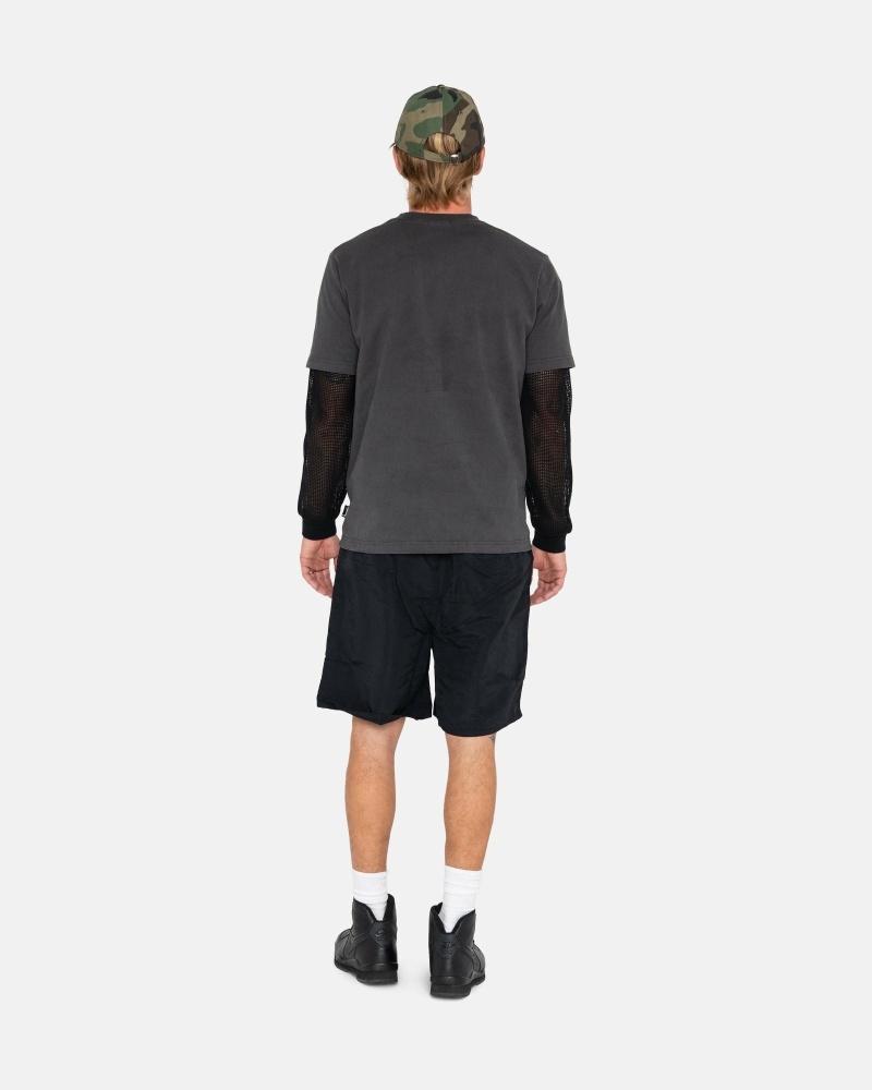 Stussy Ss-Link Men's Shorts Black | IL0000683