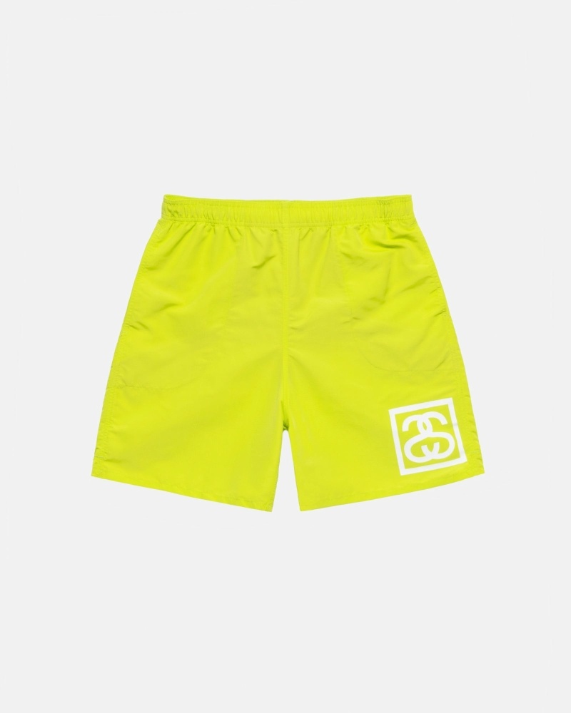 Stussy Ss-Link Men\'s Shorts Light Green | IL0000682