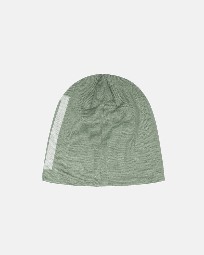 Stussy Ss Link Skull Men's Caps Olive | IL0000478