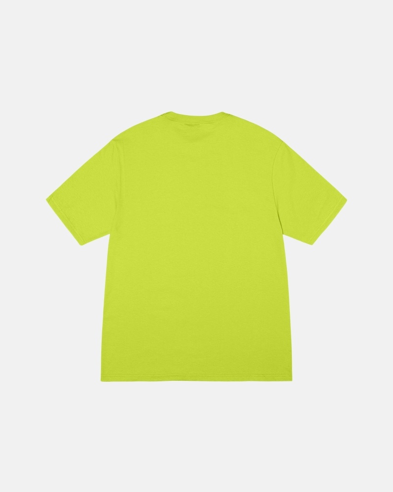 Stussy Stock Box Men's T Shirts Light Green | IL0000272