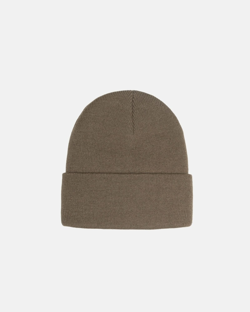 Stussy Stock Cuff Men's Beanie Chocolate | IL0000488