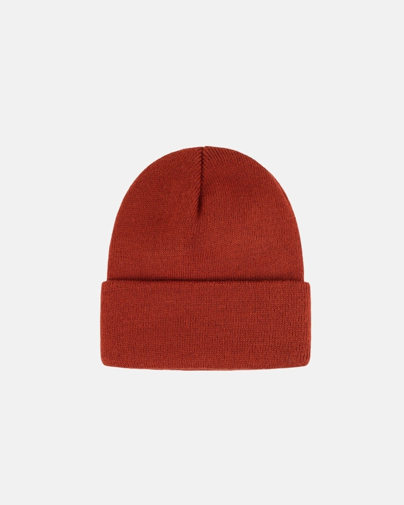 Stussy Stock Cuff Men's Beanie Orange | IL0000487