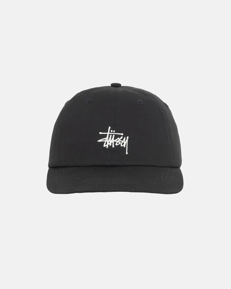 Stussy Stock Low Pro Men\'s Caps Black | IL0000491