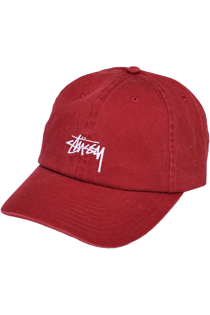 Stussy Stock Low Pro Women\'s Hats Red | IL0000497