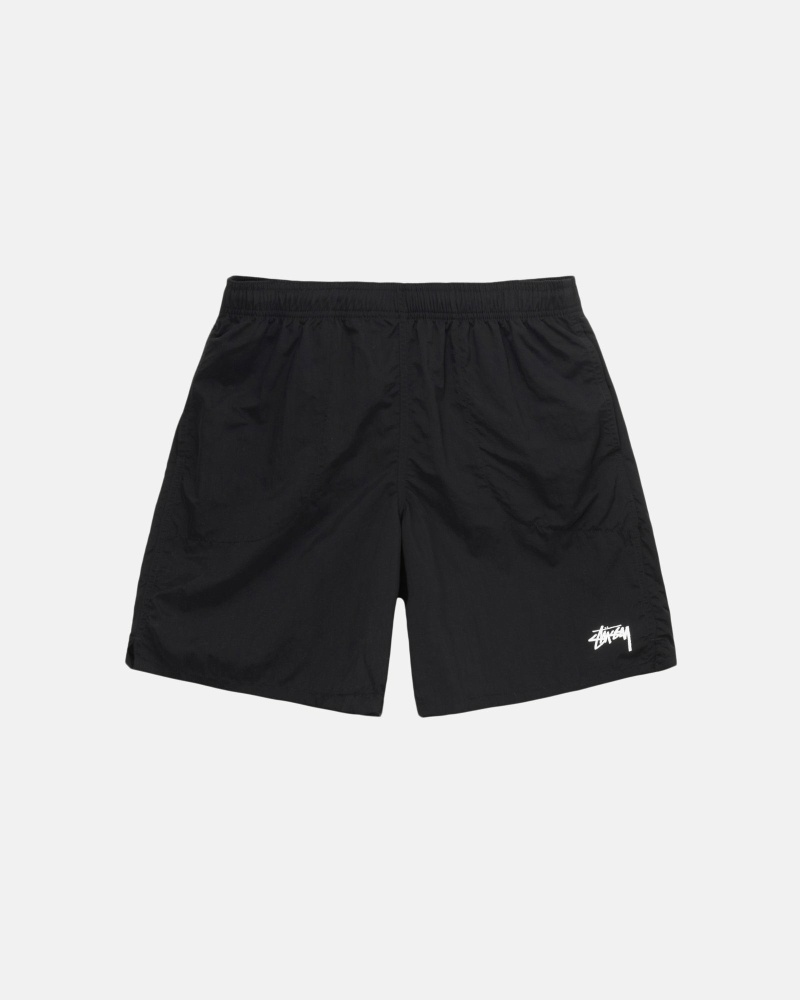 Stussy Stock Men\'s Shorts Black | IL0000693