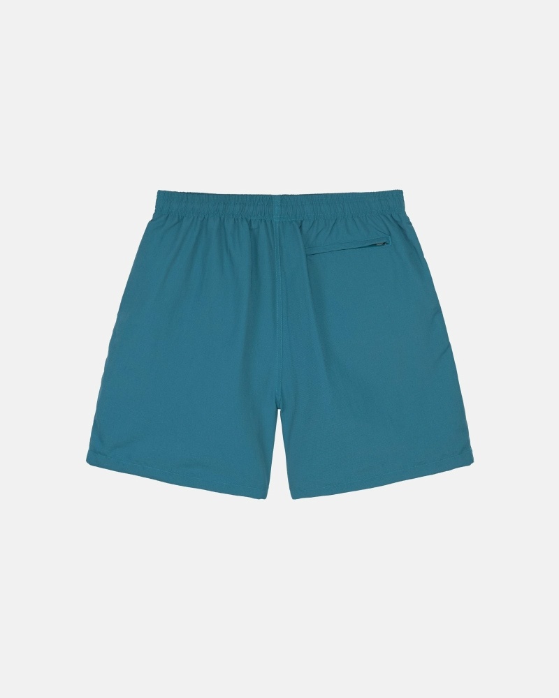 Stussy Stock Men's Shorts Blue | IL0000698