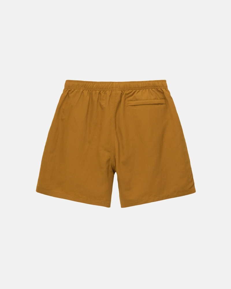 Stussy Stock Men's Shorts Brown | IL0000690