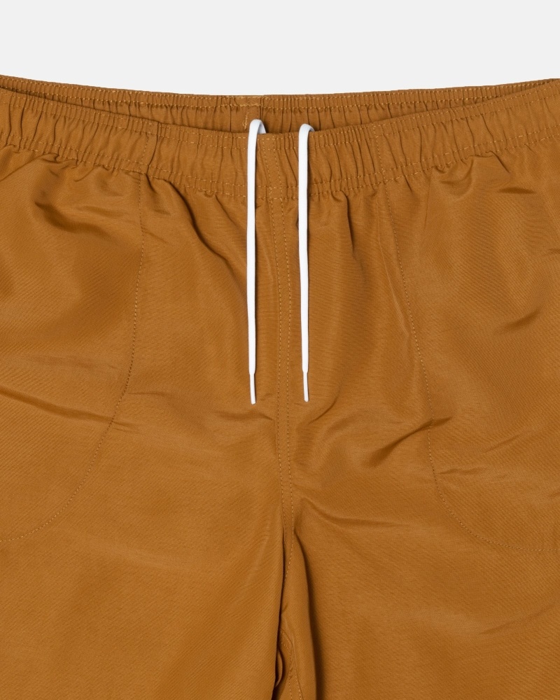 Stussy Stock Men's Shorts Brown | IL0000690