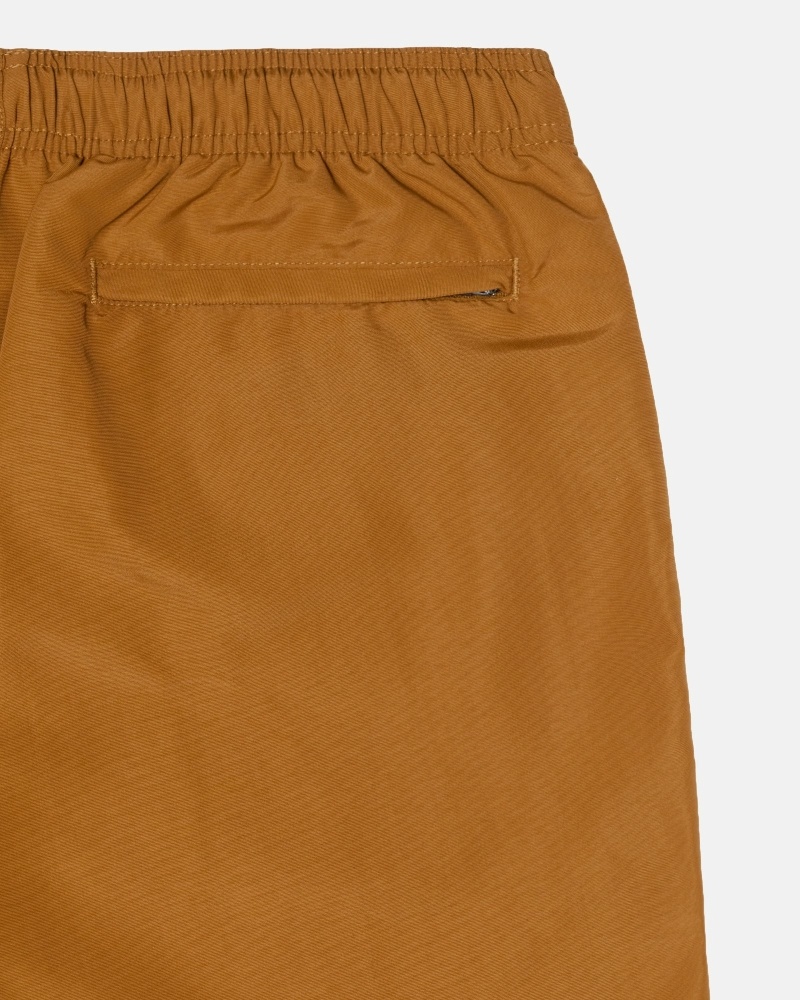 Stussy Stock Men's Shorts Brown | IL0000690