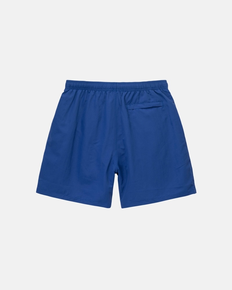 Stussy Stock Men's Shorts Deep Blue | IL0000691