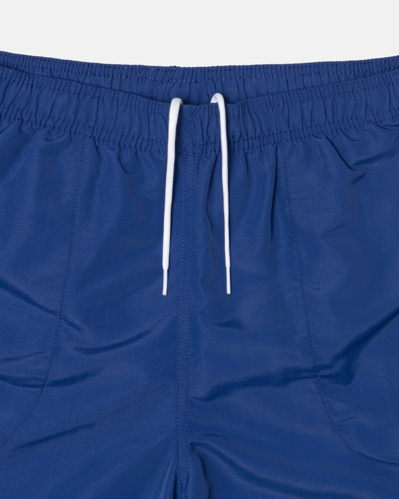 Stussy Stock Men's Shorts Deep Blue | IL0000691