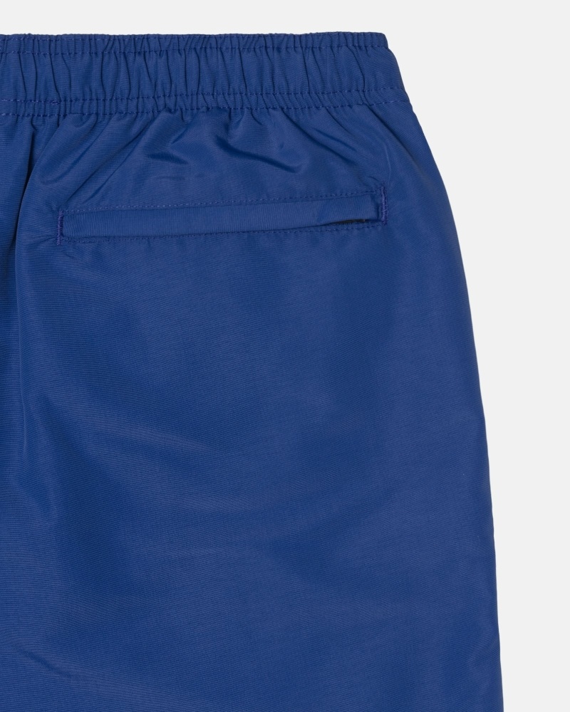 Stussy Stock Men's Shorts Deep Blue | IL0000691