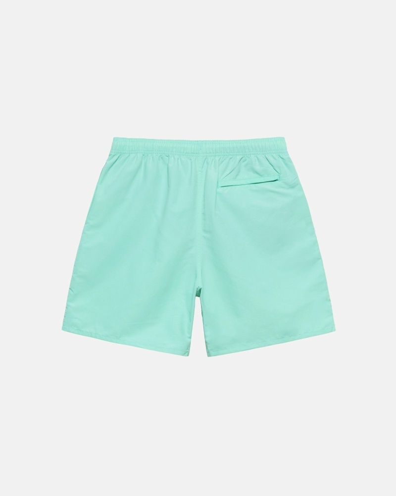 Stussy Stock Men's Shorts Light Turquoise | IL0000695