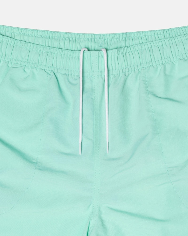 Stussy Stock Men's Shorts Light Turquoise | IL0000695