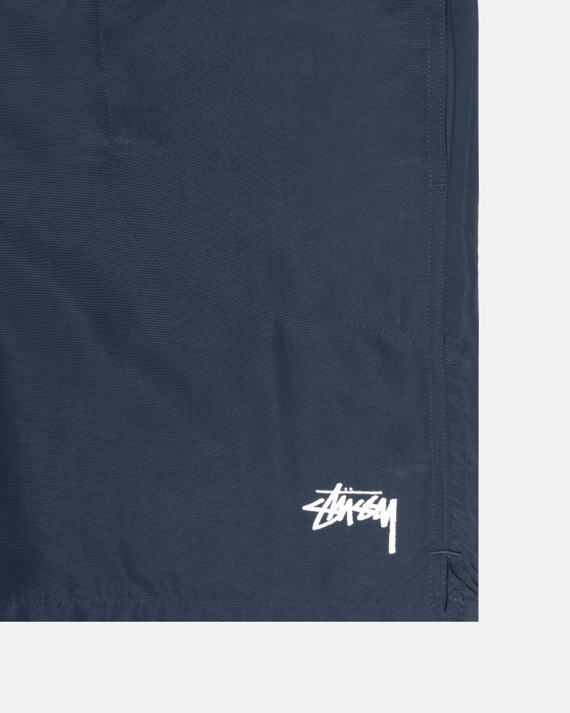 Stussy Stock Men's Shorts Navy | IL0000688